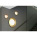 Plafón Side LED negro y oro 45cm Faro